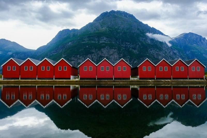 Fiordos Noruegos en invierno